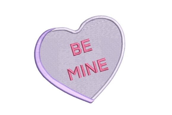 Be Mine Conversation Heart Valentine Embroidery Design Review