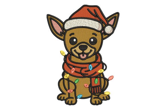 Christmas Chihuahua Embroidery Design Review