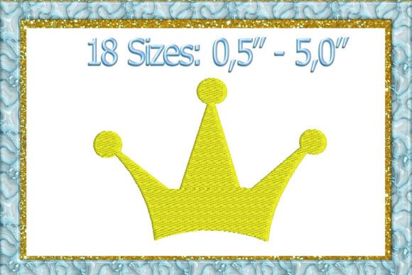 Crown Mini Machine Embroidery Design Review