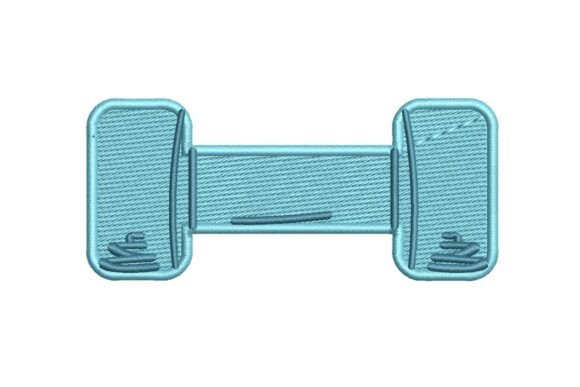 Dumbbell Embroidery Design Review for Gift Shops