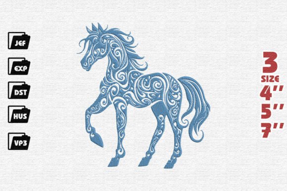 Elegant Ornate Horse Embroidery Review