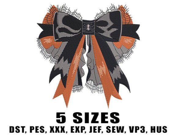 Horror Cute Bow Embroidery Designs Review