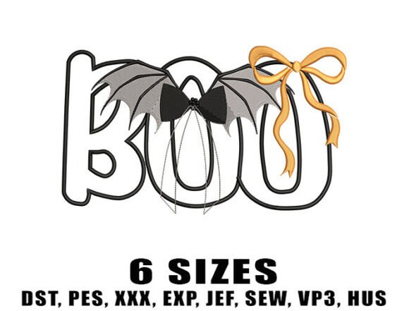 Lace Halloween Boo Embroidery Design Review