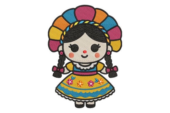 Mexican Folk Doll Embroidery Review
