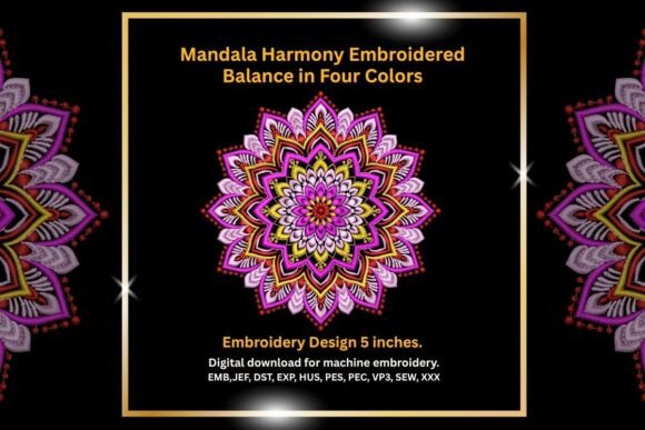 Review: Mandala Embroidery Pattern Harmony