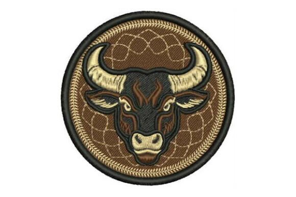 Round Bull Head Embroidery Patch Review
