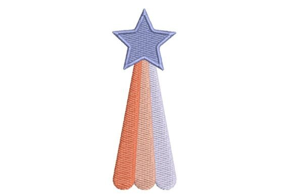 Sparkling Shooting Star with Pastel Trail Embroidery Review