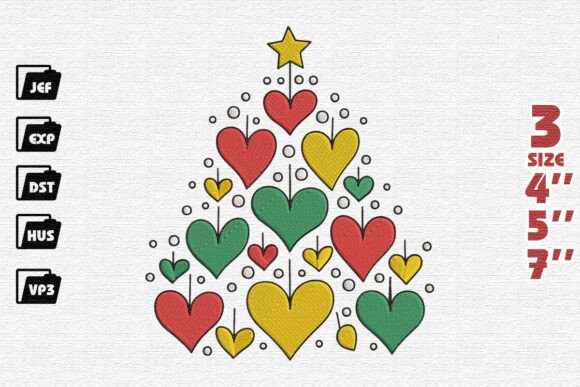Whimsical Christmas Tree of Hanging Hearts Review