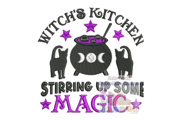 Witch's Kitchen Embroidery Design Review