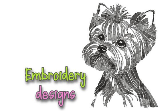 Yorkshire Terrier Dog Embroidery Review